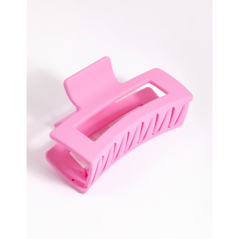 Large Pink Claw Clip