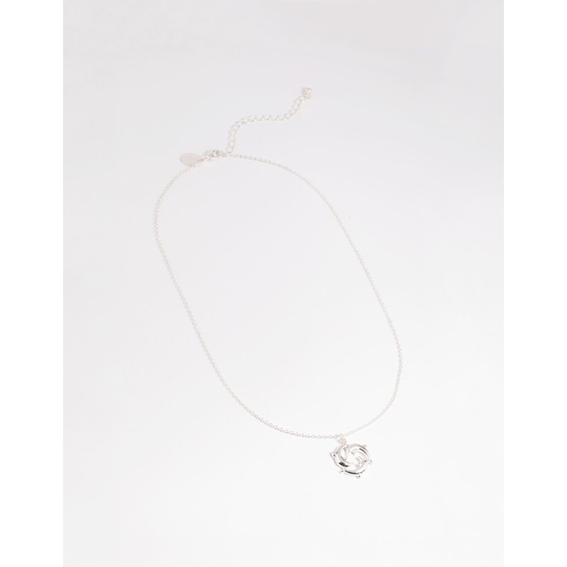 Silver Dolphin Necklace