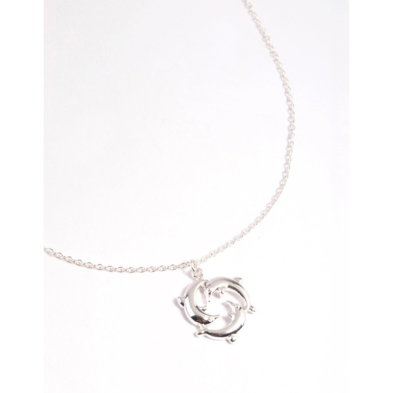 Silver Dolphin Necklace