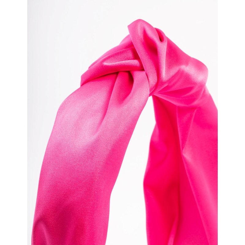 PInk Twisted Knot Headband