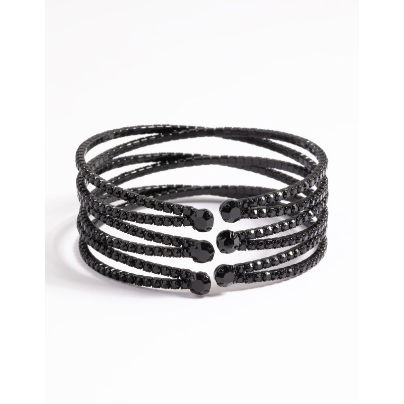 Zig Zag Open Cuff Bracelet