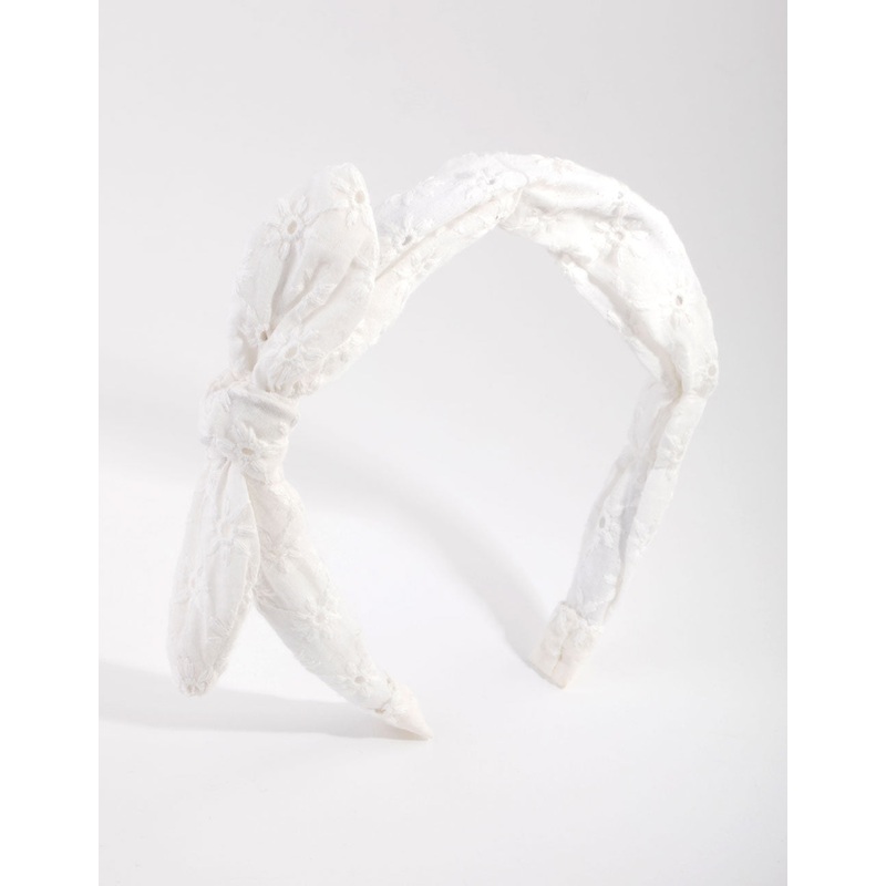 Fabric Broad Side Bow Headband