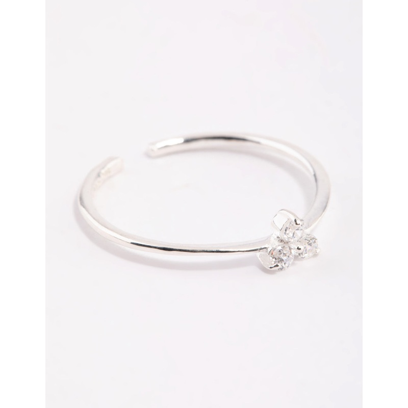 Sterling Silver Cubic Zirconia Ring