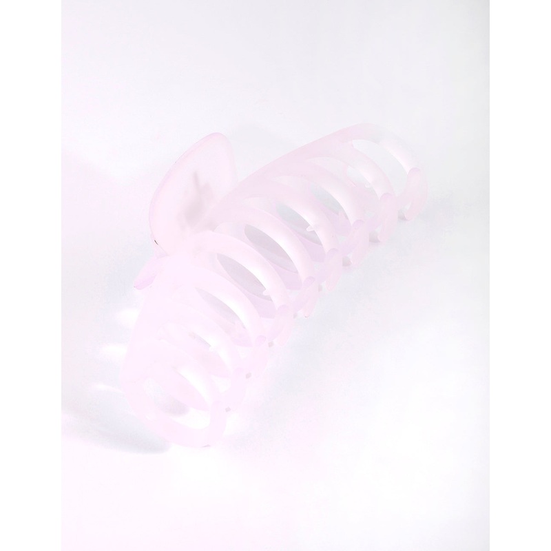 Large Blush Hair Claw Clip