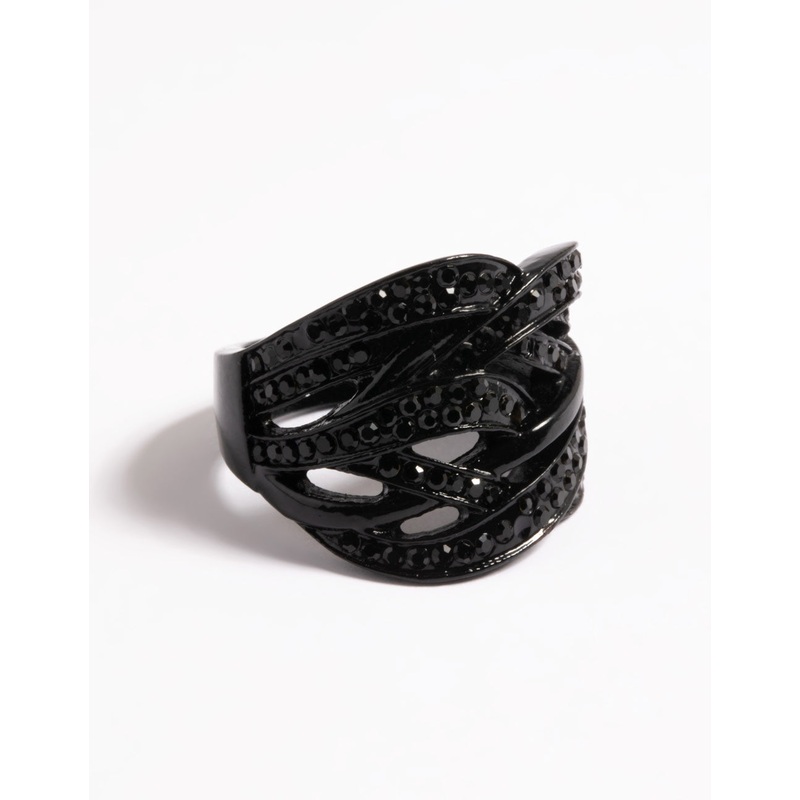 Pave Overlap Ring|SM|ML