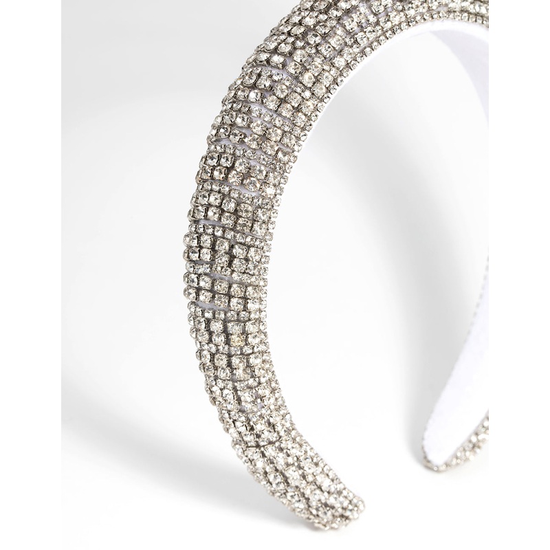 Diamante Padded Alice Band