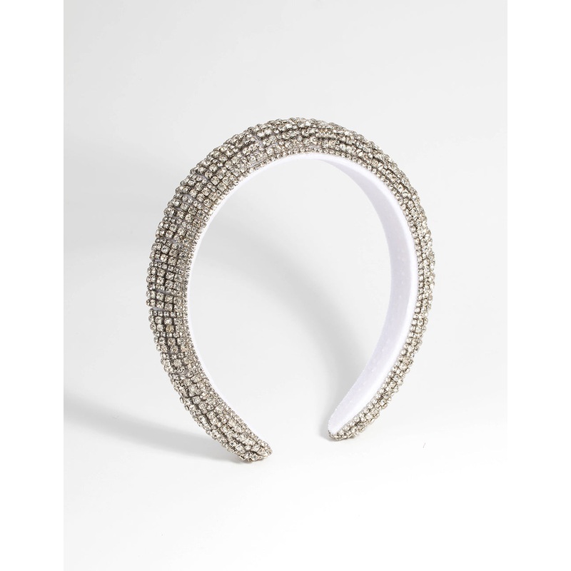 Diamante Padded Alice Band