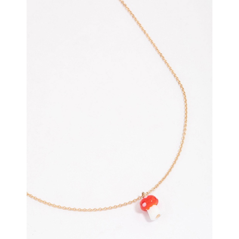 Gold Medium Link Necklace