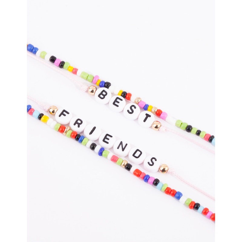 Kids Best Friend Rainbow Bracelet 4-Pack