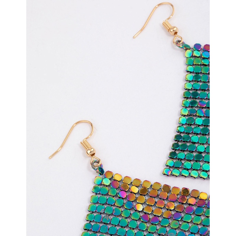 Silver Waterfall Multi Drop Earrings