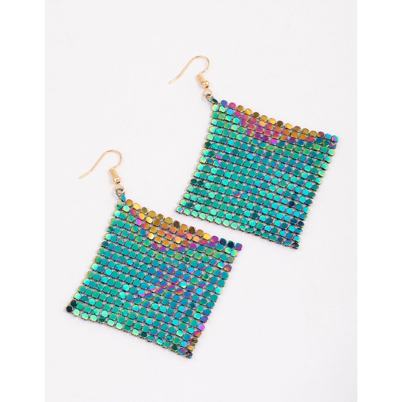 Silver Waterfall Multi Drop Earrings