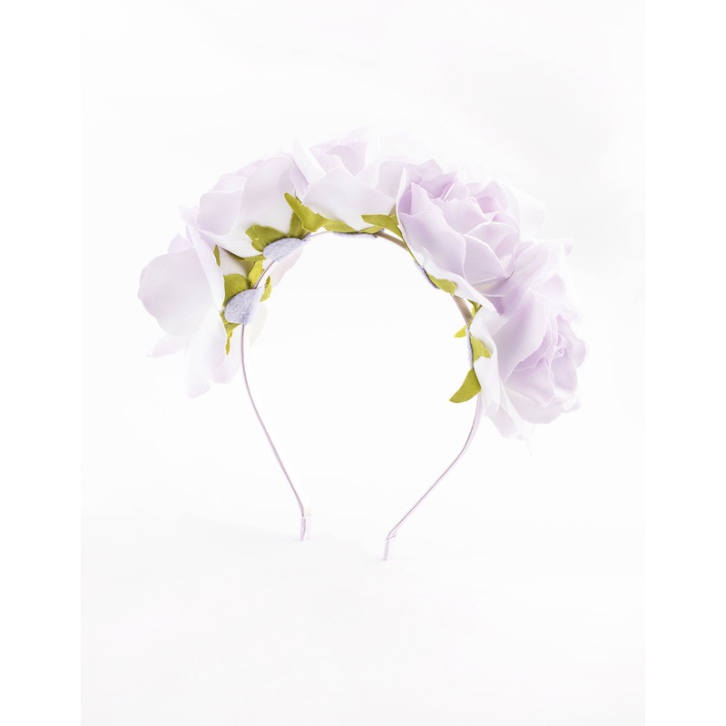 Lilac Rose Full Headband