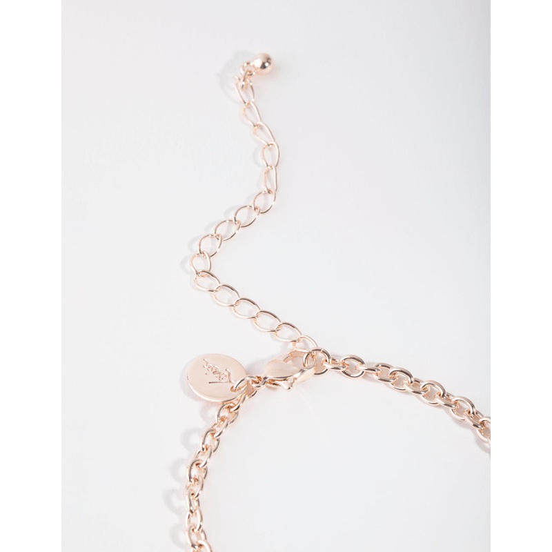 Kids Rose Gold Eiffel Tower Bracelet