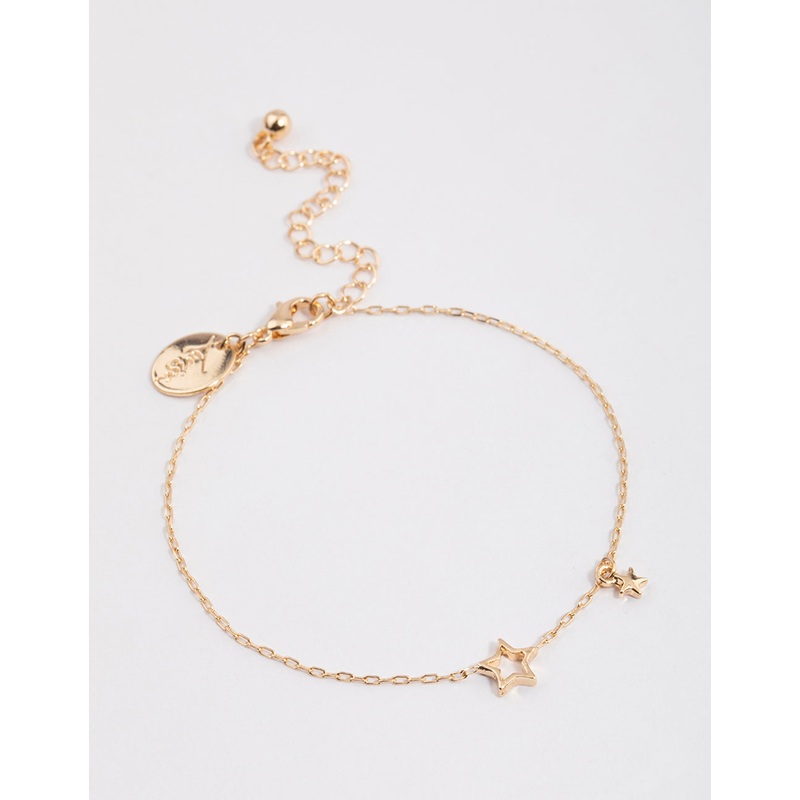 Gold Celestial Star Bracelet