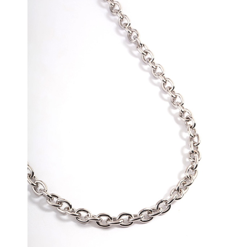 Silver Flower Charm Belt