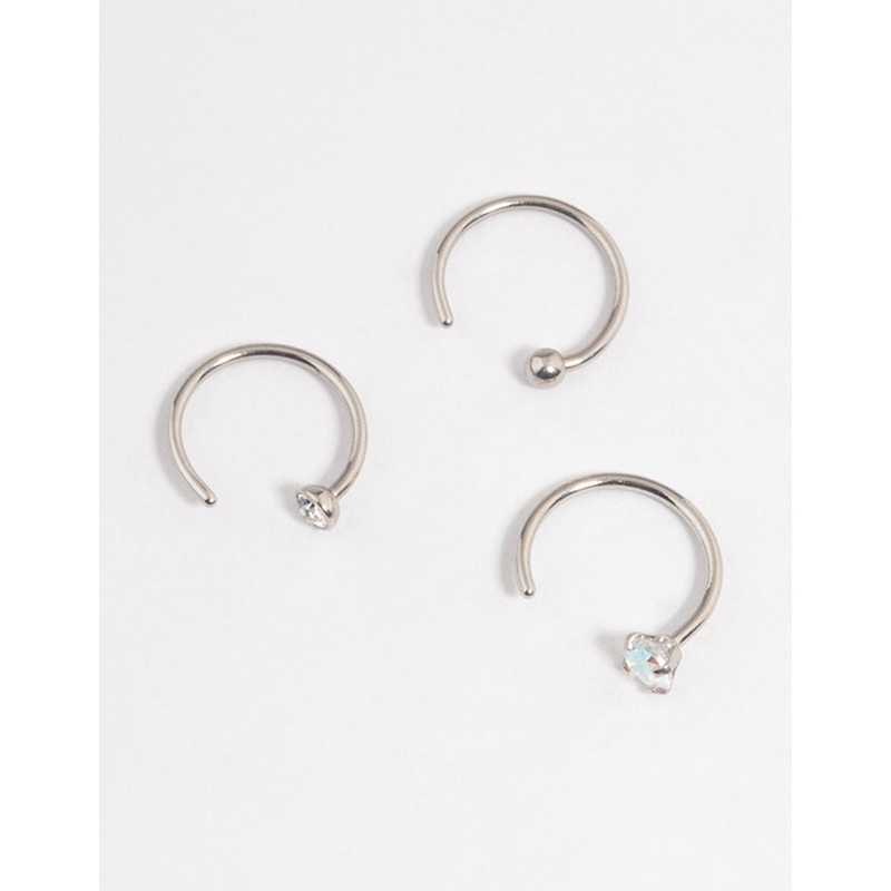 Surgical Steel Colourful Nose Pack