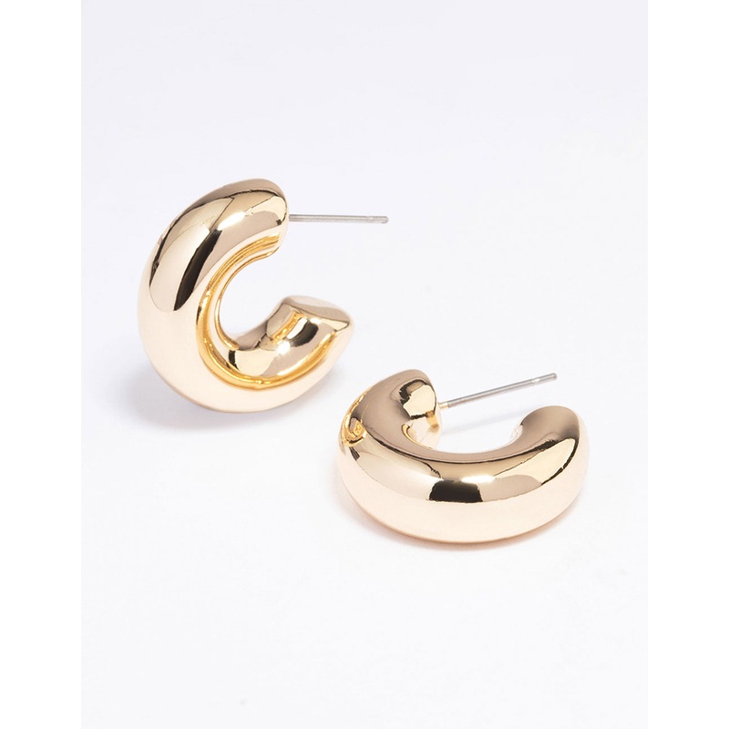 Gold Plated Small Hoop Earrings