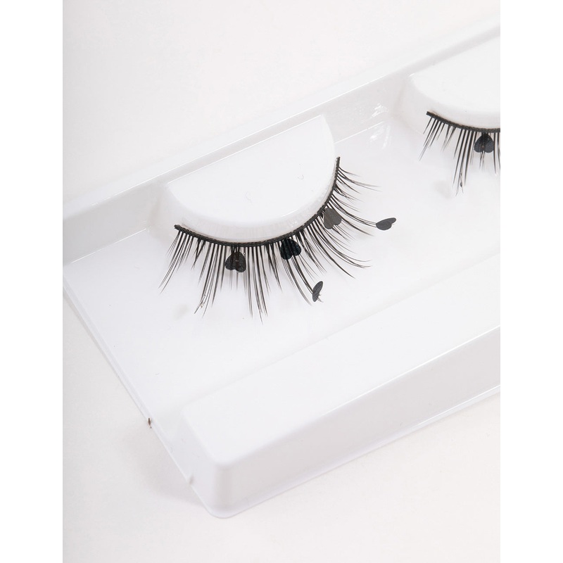 Black Heart False Eyelashes