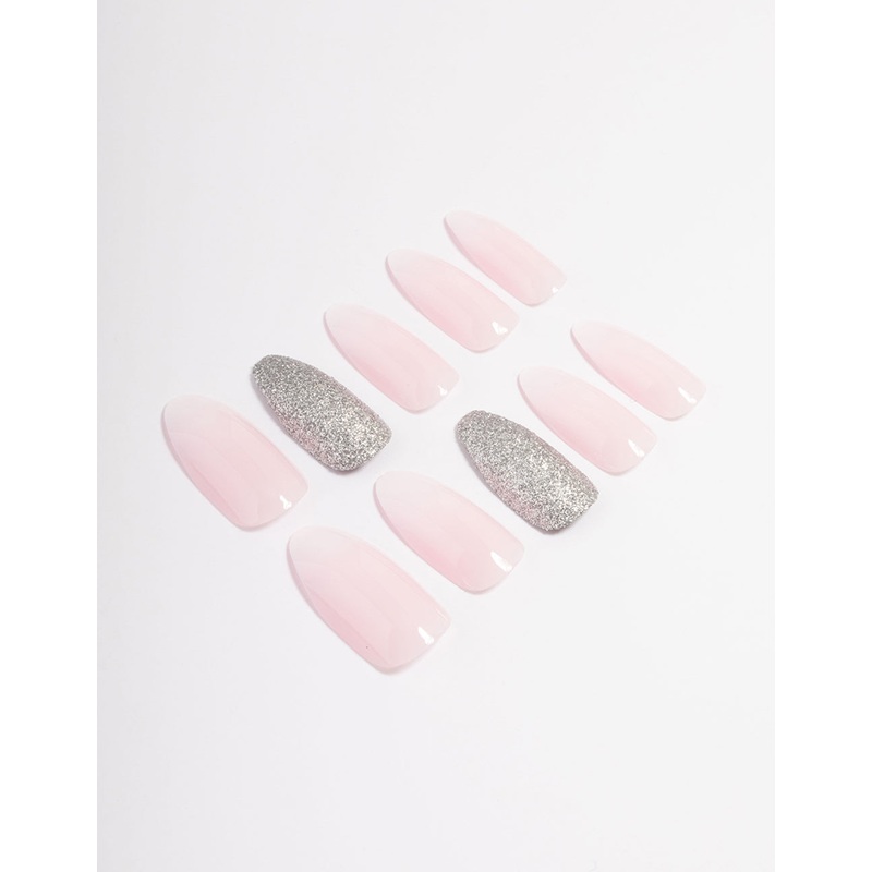 Glitter Press On Nails