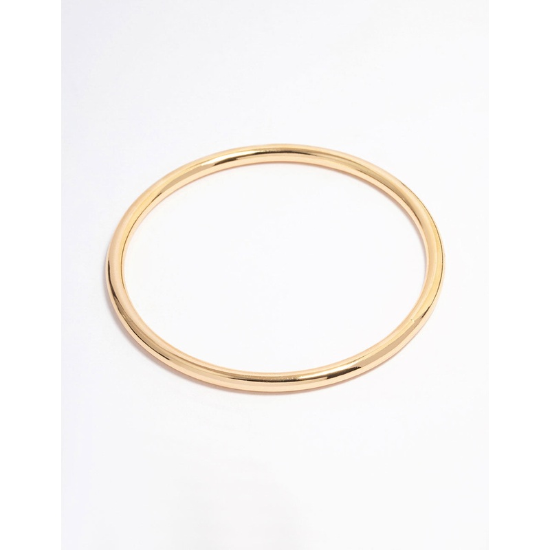 Gold Plated Clean Bangle