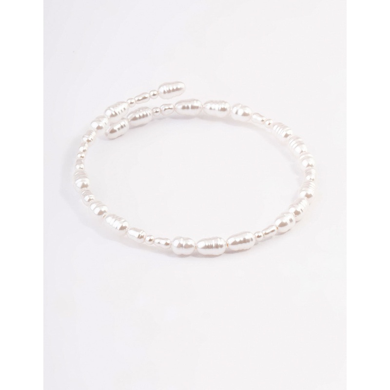 Pearl Wrap Arm Cuff