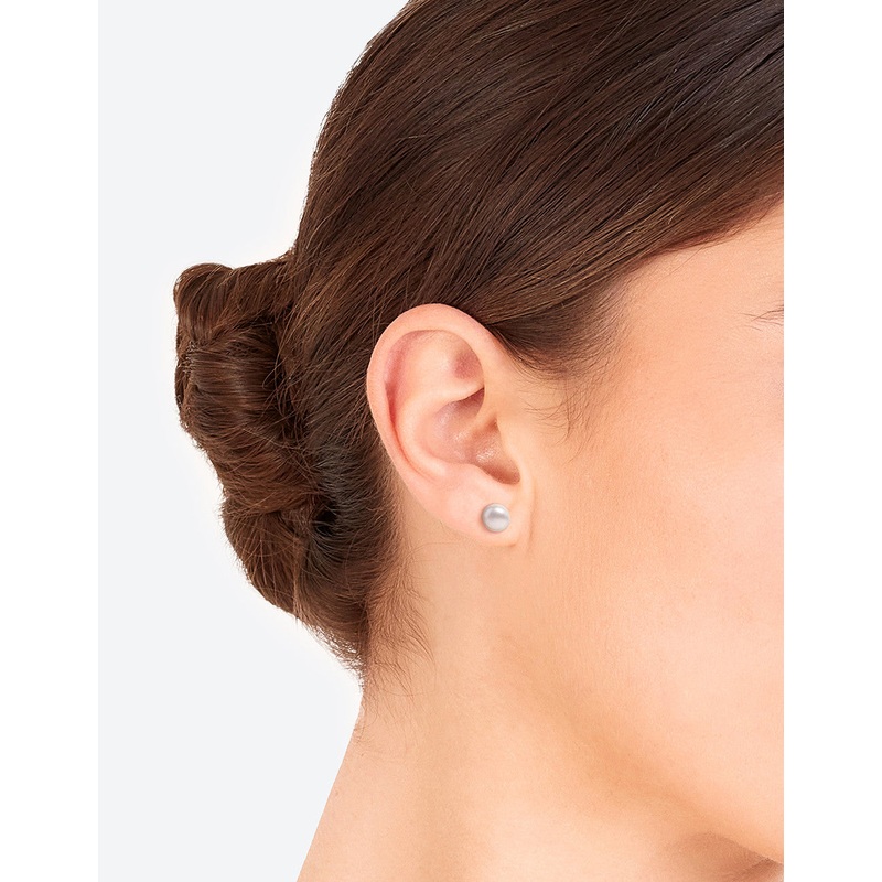 Sterling Silver Freshwater Pearl Stud Earrings