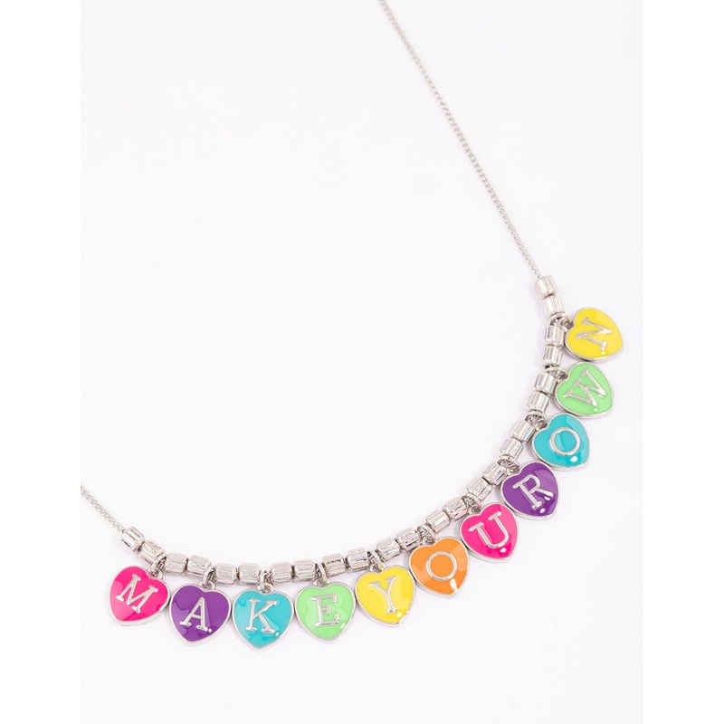 Kids Silver Charm Letter Kit