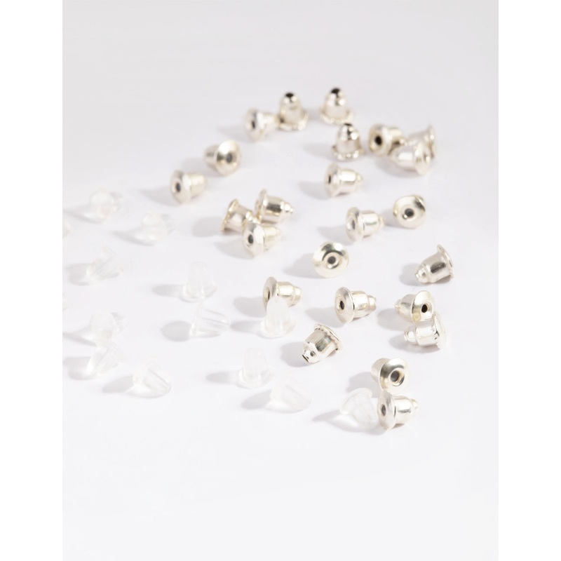 Silver & Silicon Mixed Earback Pack