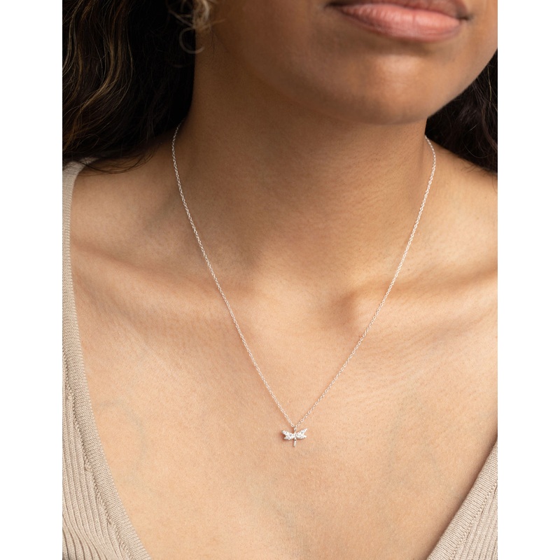 Sterling SIlver Dragonfly Necklace