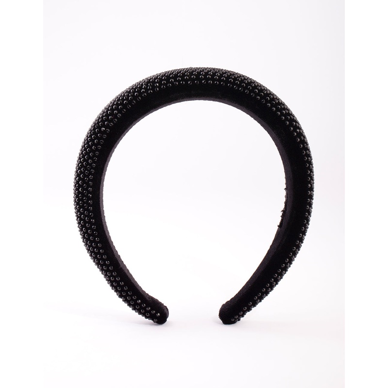 Black Diamante Headband