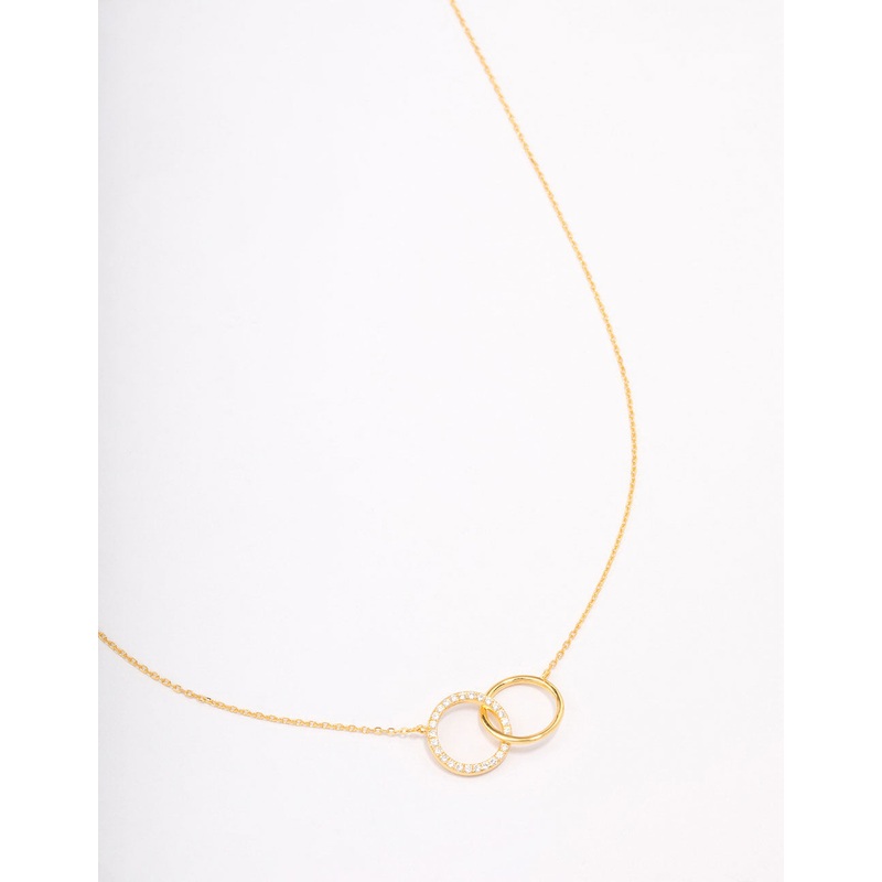 Gold Plated Sterling Silver Mini Heart Necklace