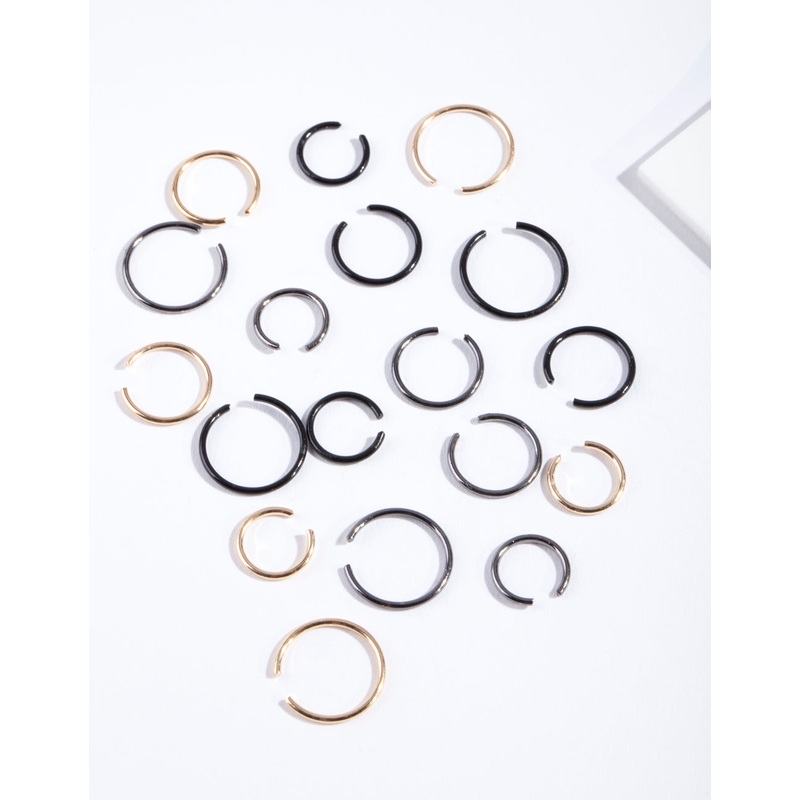 Mixed Metal Faux Piercing Pack