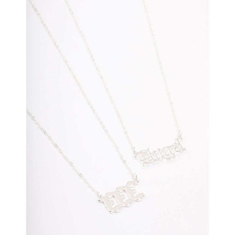 Silver Plated Angel Number ‘333’ Necklace Pack