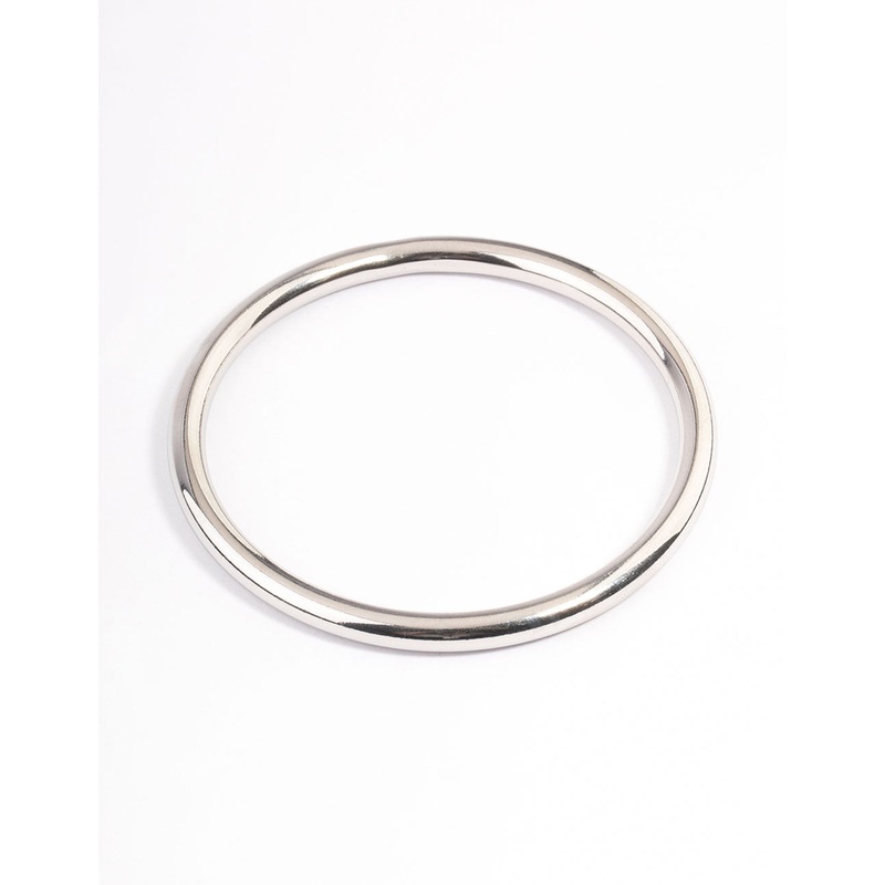 Waterproof Stainless Steel Statement Round Bangle