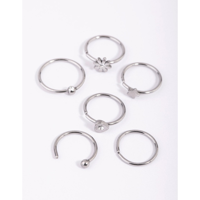 Surgical Steel Femme Nose Studs