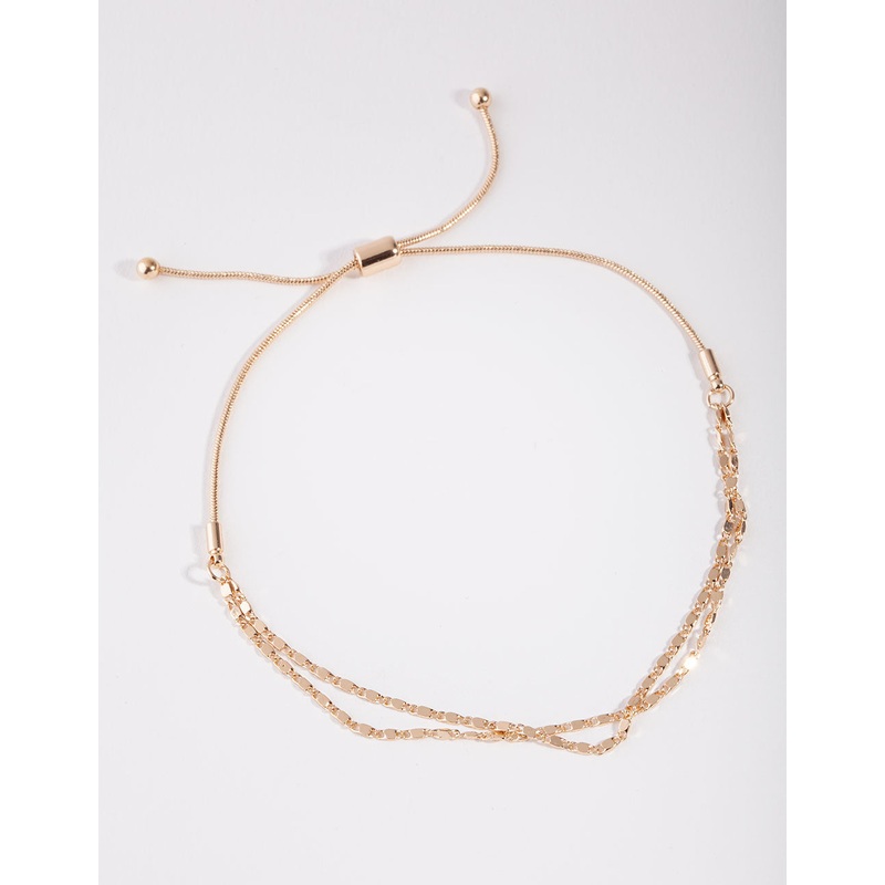 Gold Plated Toggle Bracelet