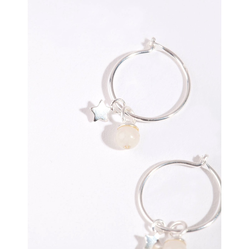 Sterling Silver Semi-Precious Earrings