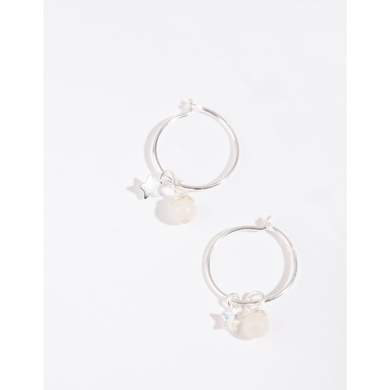 Sterling Silver Semi-Precious Earrings