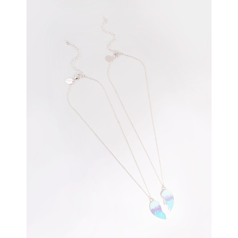 Kids Pastel Heart BFF Necklace Pack