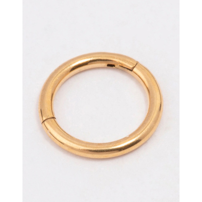 Gold 5mm Micro Clicker Earring