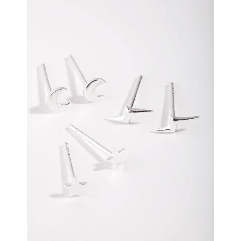 Sterling Silver Night Sky Pack Earring