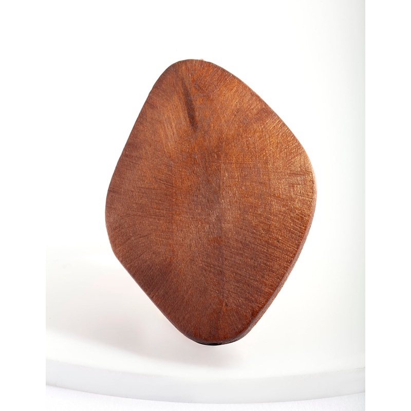 Long Wood Wire Wrap Ring|SM|ML