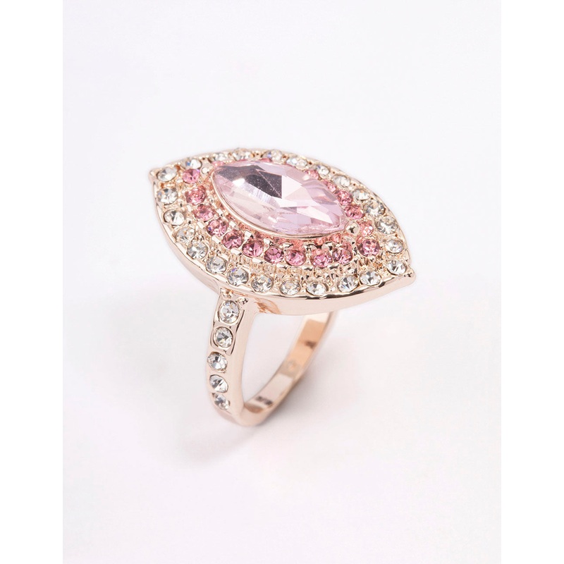 Rose Gold Opulent Marquise Ring