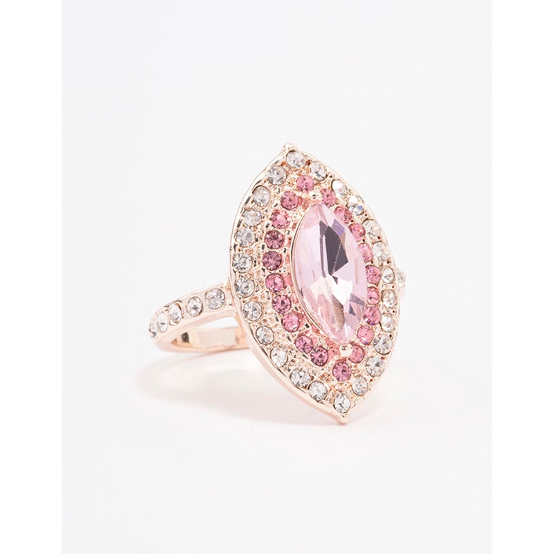 Rose Gold Opulent Marquise Ring
