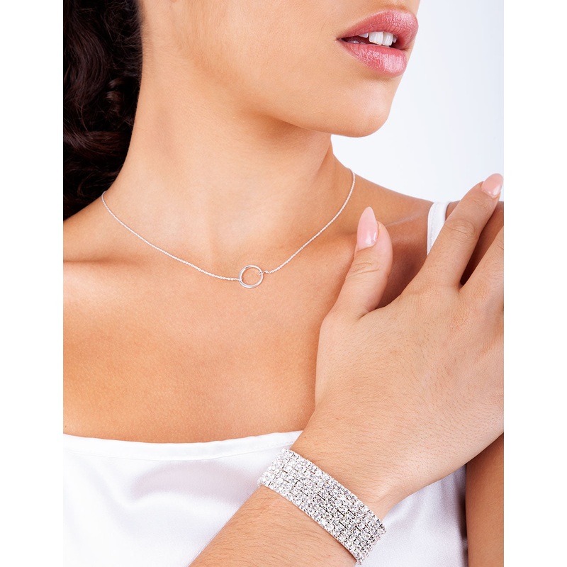 Silver Mixed Width Cup Chain Bracelet Pack