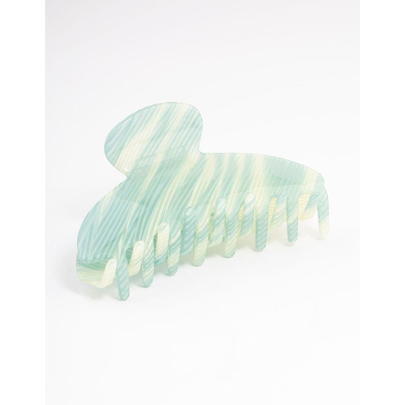 Acrylic Diagonal Claw Clip