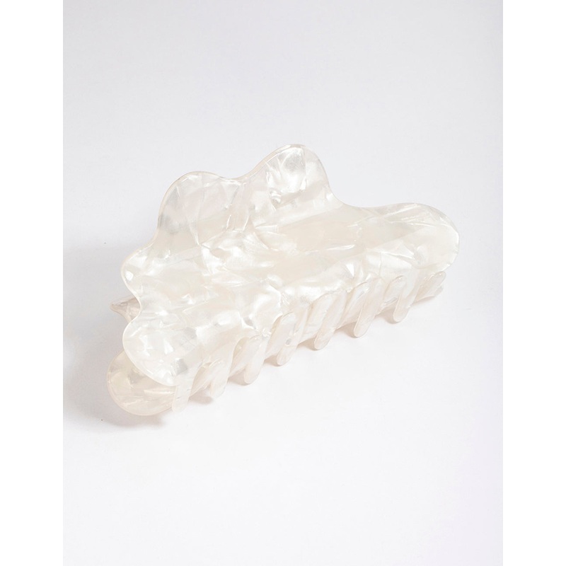 Acrylic Oversized Cloud Claw Clip