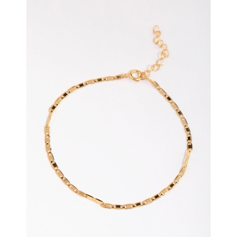 Gold Plated Sterling Silver Mariner Bracelet