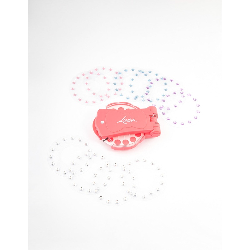 Hair Gem Stamper – Machine & 10-Pack Of Gems