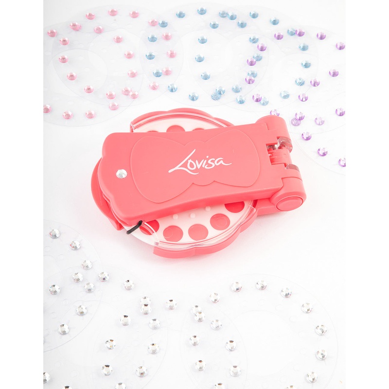 Hair Gem Stamper – Machine & 10-Pack Of Gems